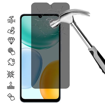 Honor X5c Privacy Skærmbeskyttelse Hærdet Glas - 9H