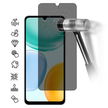 Honor X5c Plus Privacy Skærmbeskyttelse Hærdet Glas - 9H