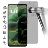 Motorola Moto G35 Privacy Skærmbeskyttelse Hærdet Glas - 9H