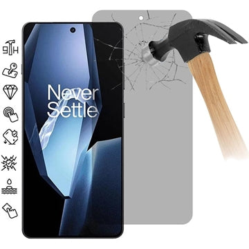 OnePlus Ace 5/5 Pro/13R Privacy Skærmbeskyttelse Hærdet Glas - 9H