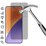 Xiaomi 15 Privacy Skærmbeskyttelse Hærdet Glas - 9H