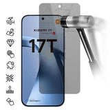 Xiaomi 17T Privatliv Skærmbeskyttelse Hærdet Glas - 9H