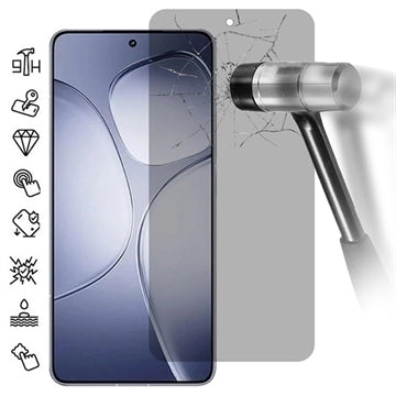 Xiaomi Redmi K70 Ultra Privacy Skærmbeskyttelse Hærdet Glas - 9H