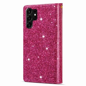 Starlight Series Samsung Galaxy S23 Ultra 5G Pung Taske - Rose