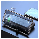 Psooo PS-159 Solcelle Powerbank med Stativ - Sort