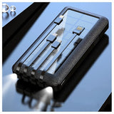 Psooo PS-159 Solcelle Powerbank med Stativ - Sort
