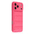 iPhone 17 Pro Max Pufferjakke Stødfast TPU-cover - Hot Pink