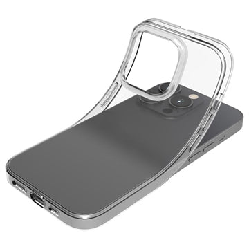 iPhone 15 Pro Max Puro 0.3 Nude TPU Cover - Gennemsigtig