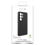 Samsung Galaxy S26 Ultra Puro Icon Mag Pro Silikone Cover - Sort