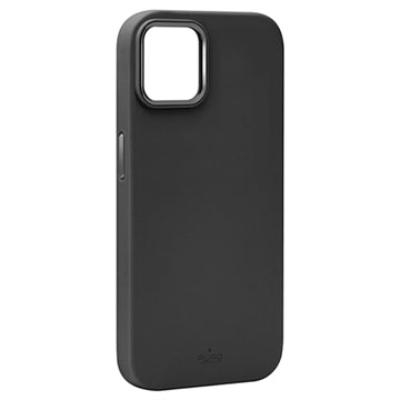 iPhone 15 Plus Puro Icon Mag Pro Silikone Cover - Sort