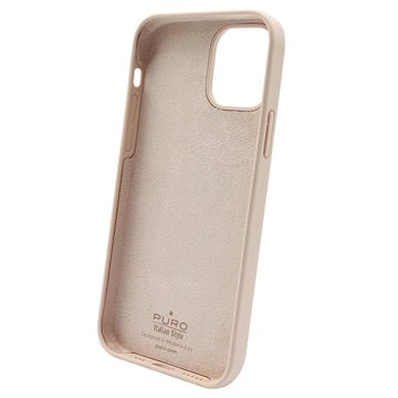 Puro Icon iPhone 12/12 Pro Hybrid Cover - Pink