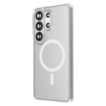 Samsung Galaxy S26 Ultra Puro Lite Mag Hybrid Cover - Hvid / Gennemsigtig