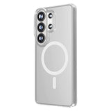 Samsung Galaxy S26 Ultra Puro Lite Mag Hybrid Cover - Hvid / Gennemsigtig