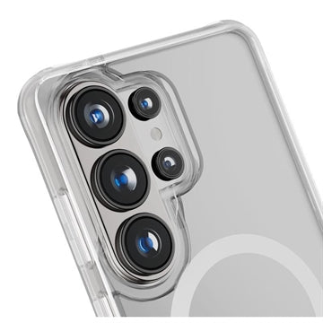 Samsung Galaxy S26 Ultra Puro Lite Mag Hybrid Cover - Hvid / Gennemsigtig
