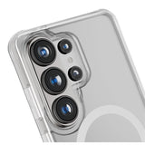 Samsung Galaxy S26 Ultra Puro Lite Mag Hybrid Cover - Hvid / Gennemsigtig