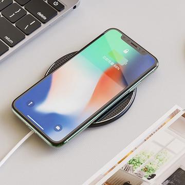 Q25 15W Qi hurtig trådløs oplader - sort