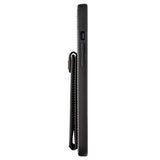 Qialino Business Style iPhone 12 Pro Max Læder Cover - Sort