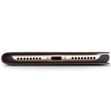 Qialino Classic iPhone 7/8/SE (2020)/SE (2022) Læderpung - Brun