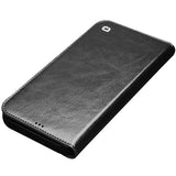 Qialino Classic iPhone 13 Pro Max Læderpung - Sort