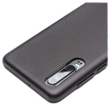 Qialino Premium Huawei P30 Læder Cover - Sort