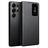Samsung Galaxy S25 Ultra Qialino Smart View Flip Lædercover - Sort