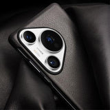 Huawei Pura 70 Pro/70 Pro+ Qialino Smart View Flip Lædercover - Klassisk - Sort