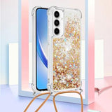 Samsung Galaxy A35 Quicksand Series TPU Cover - Guld