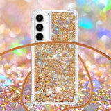 Samsung Galaxy A35 Quicksand Series TPU Cover - Guld