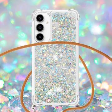 Samsung Galaxy A35 Quicksand Series TPU Cover - Sølv
