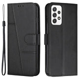 Samsung Galaxy A32 (4G) Quilted Series Pung Taske med Stativ - Sort