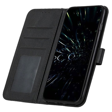 Samsung Galaxy A32 (4G) Quilted Series Pung Taske med Stativ - Sort