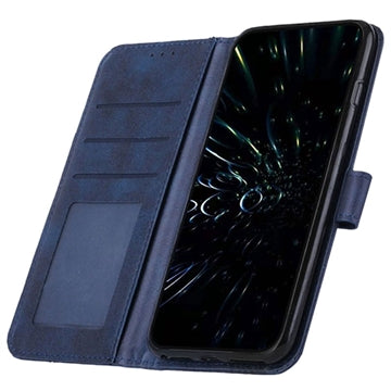 Samsung Galaxy A32 (4G) Quilted Series Pung Taske med Stativ - Blå
