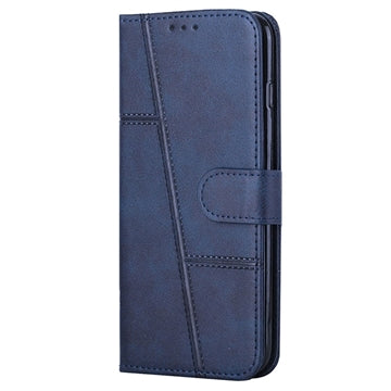 Samsung Galaxy A32 (4G) Quilted Series Pung Taske med Stativ - Blå