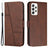 Samsung Galaxy A32 (4G) Quilted Series Pung Taske med Stativ - Brun