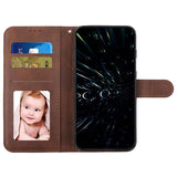 Samsung Galaxy A32 (4G) Quilted Series Pung Taske med Stativ - Brun