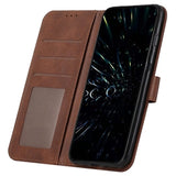 Samsung Galaxy A32 (4G) Quilted Series Pung Taske med Stativ - Brun