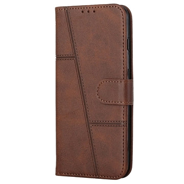 Samsung Galaxy A32 (4G) Quilted Series Pung Taske med Stativ - Brun