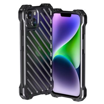R-Just RJ-50 iPhone 14 Plus Aluminiumslegering Cover - Sort