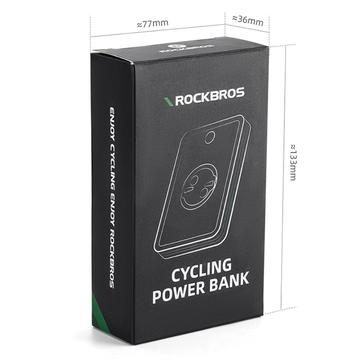 ROCKBROS JP008 5000mAh kablet powerbank cykel forlygte udendørs cykling bærbar cykellygte