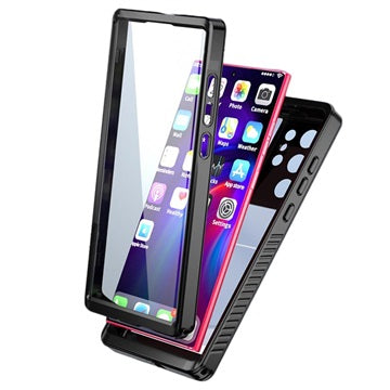 Redpepper FS IP68 Samsung Galaxy S22 Ultra 5G Vandtæt Cover - Sort