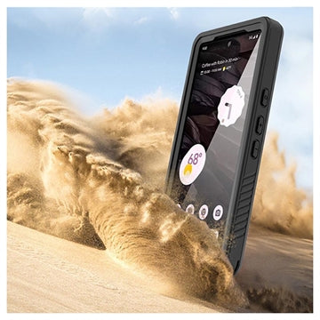 Google Pixel 7a Redpepper FS IP68 Vandtæt Cover - Sort