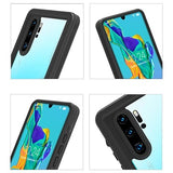 Redpepper IP68 Huawei P30 Pro Vandtæt Cover - Sort / Klar