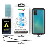 Redpepper IP68 Samsung Galaxy A51 Vandtæt Cover - Sort