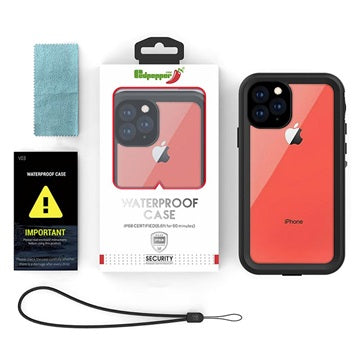 Redpepper IP68 iPhone 11 Pro Vandtæt Cover - Sort