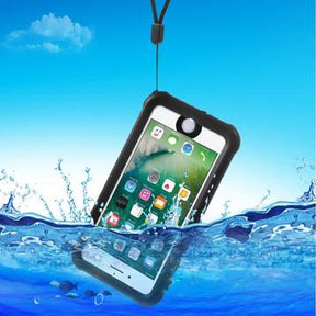 iPhone 7/8/SE (2020)/SE (2022) Redpepper IP68 Vandtæt Cover - Sort / Klar