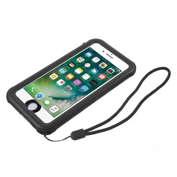 iPhone 7/8/SE (2020)/SE (2022) Redpepper IP68 Vandtæt Cover - Sort / Klar