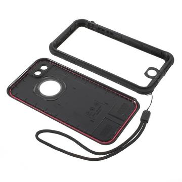 iPhone 7/8/SE (2020)/SE (2022) Redpepper IP68 Vandtæt Cover - Sort / Klar