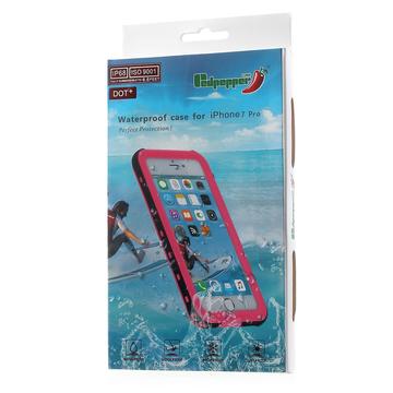 iPhone 7/8/SE (2020)/SE (2022) Redpepper IP68 Vandtæt Cover - Sort / Klar