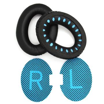 Erstatningsørepuder till Bose QuietComfort 35/25/15 - Blå / Sort