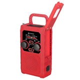 Retekess TR201 Bærbar Håndsvingsradio / Powerbank - Rød